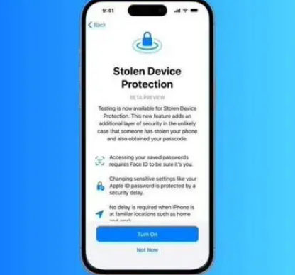 吉利苹果授权维修店分享被盗设备保护功能开启方法 