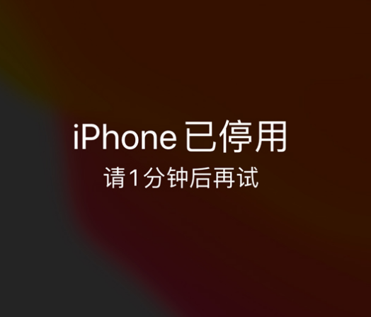 吉利苹果手机维修分享:iPhone 显示“不可用”或“已停用”怎么办？还能保留数据吗？ 